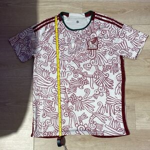 Kids Graphic Jersey - Maroon and White